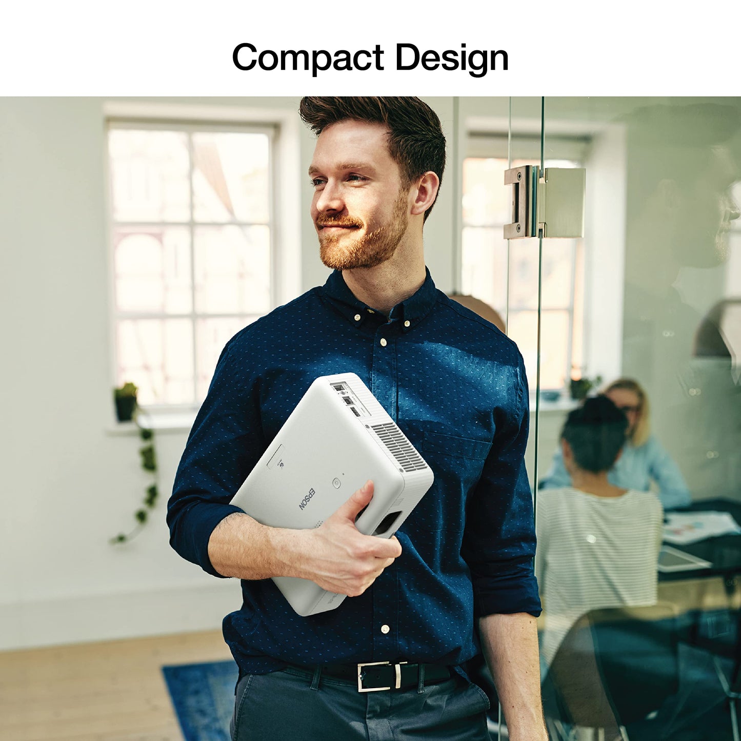 Proyector Portátil Epson Blanco Wifi Opcional