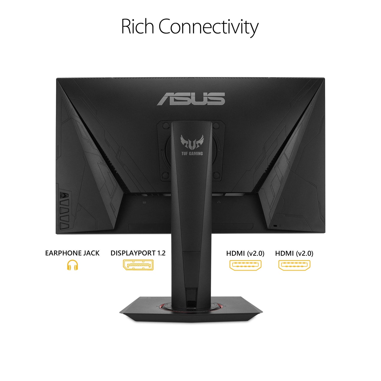 Asus Monitor TUF Gaming VG259QM 24", 1080P Full HD (1920 x 1080), Fast IPS, 280Hz, G-Sync Compatible, Extreme Low Motion Blur Sync, DisplayHDR 400, Eye Care, DisplayPort HDMI