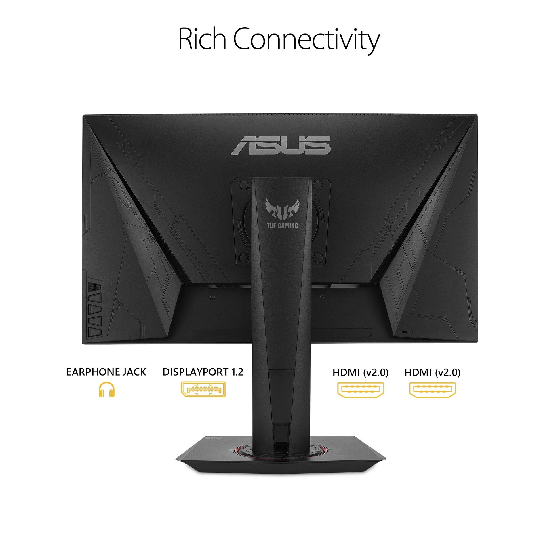Asus Monitor TUF Gaming VG259QM 24", 1080P Full HD (1920 x 1080), Fast IPS, 280Hz, G-Sync Compatible, Extreme Low Motion Blur Sync, DisplayHDR 400, Eye Care, DisplayPort HDMI