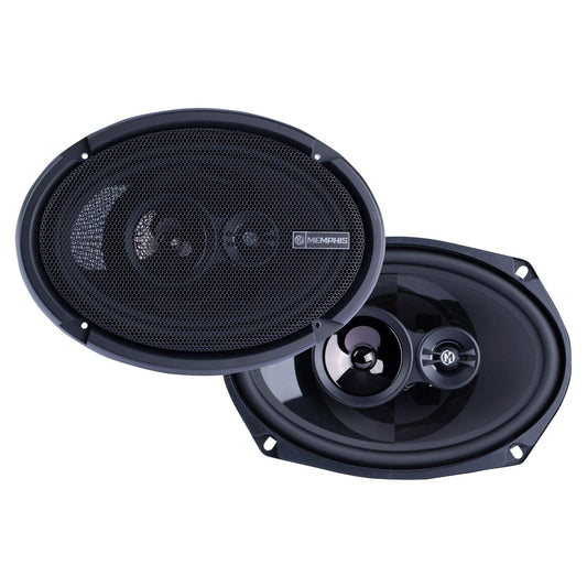 Altavoces Coaxiales Memphis Audio 6x9 con Tweeters Giratorios Serie Power Reference