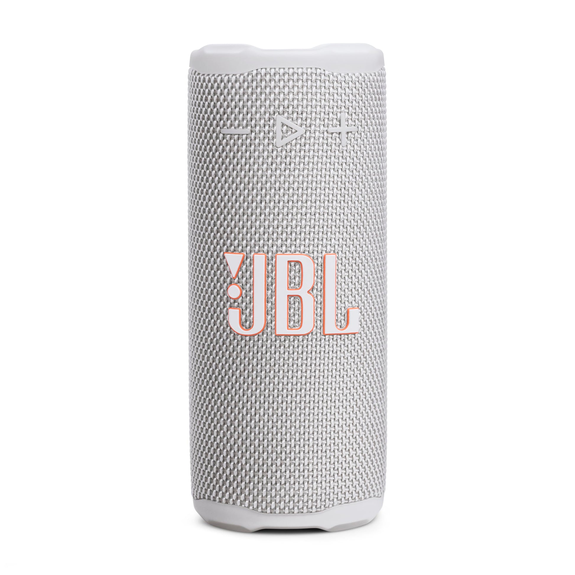 JBL Grip - Altavoz Bluetooth Compacto con Sonido Bold JBL Pro y luz Ambiental, hasta 14 Horas de Tiempo de reproducción, Agua, Polvo y caídas (IP68) y conexión multiparlante con Auracast (Blanco)