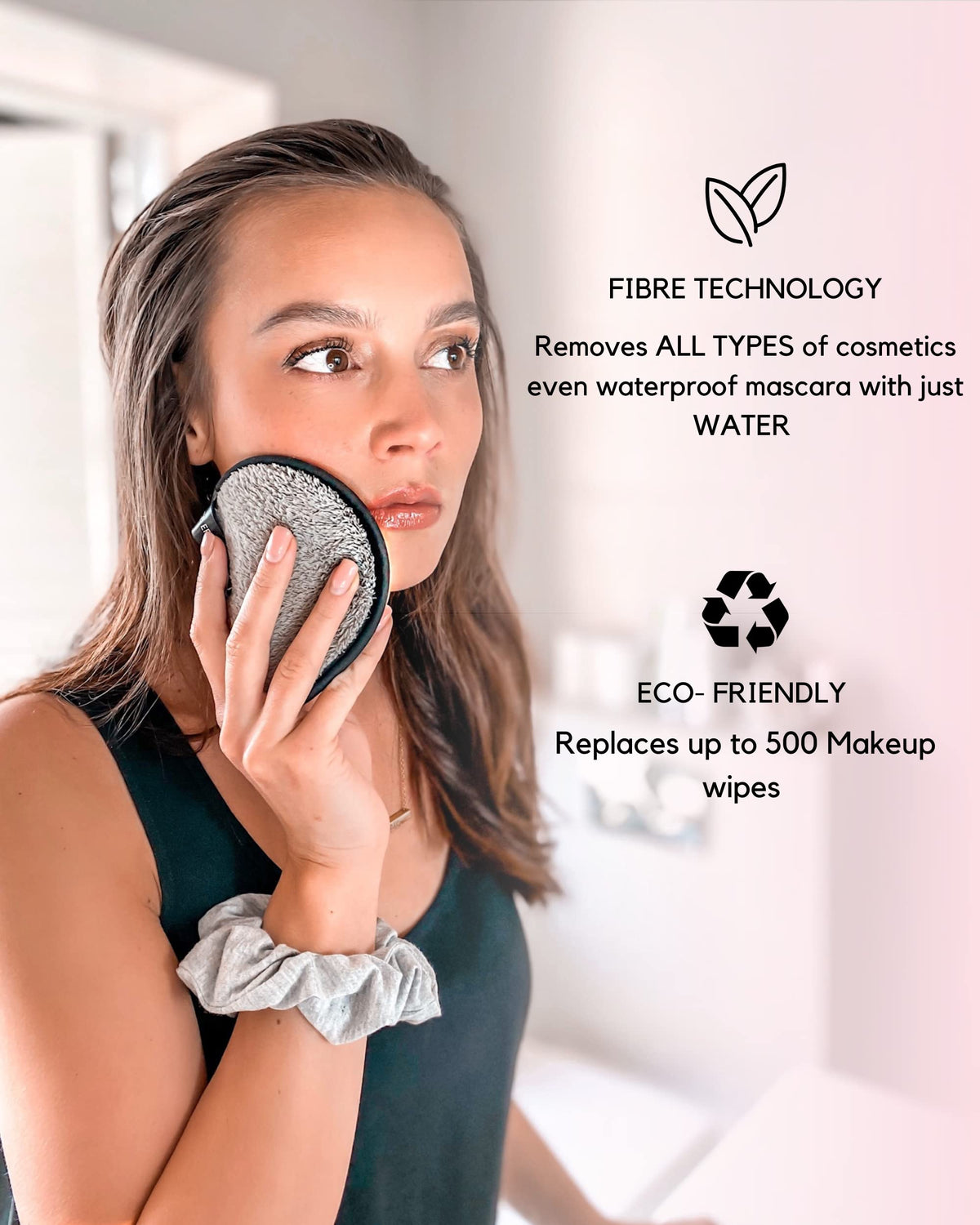 Juego de Almohadillas Ogato Ecológicas para Eliminar Maquillaje para Todas las Pieles