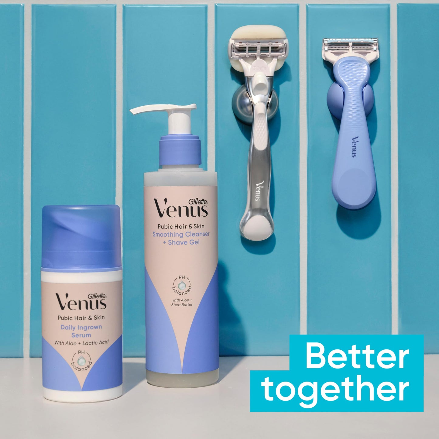 Gillette Venus Intimate Grooming Razors for Women, 6 Razor Blade Refills