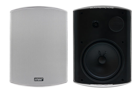 EARTHQUAKE Sound AWS-602W - Altavoces para Interiores y Exteriores (Blanco Mate, un par)