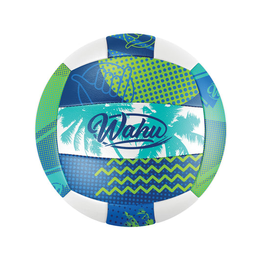 Voleibol WAHU Verde Impermeable Tamaño 5 para Playa y Piscina