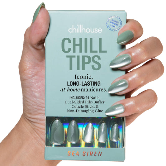 Chillhouse- ¡Llamamos A Todas las Criaturas Míticas!: Fabricadas con Materiales de Alta Calidad, Las Uñas Postizas Chill Tips Son Cómodas y Fáciles de Usar de Principio a Fin. Disfruta de un Arte de u