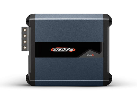 Amplificador SOUNDIGITAL EVO 5 Negro 1200 W RMS 4 Canales 4 Ohms