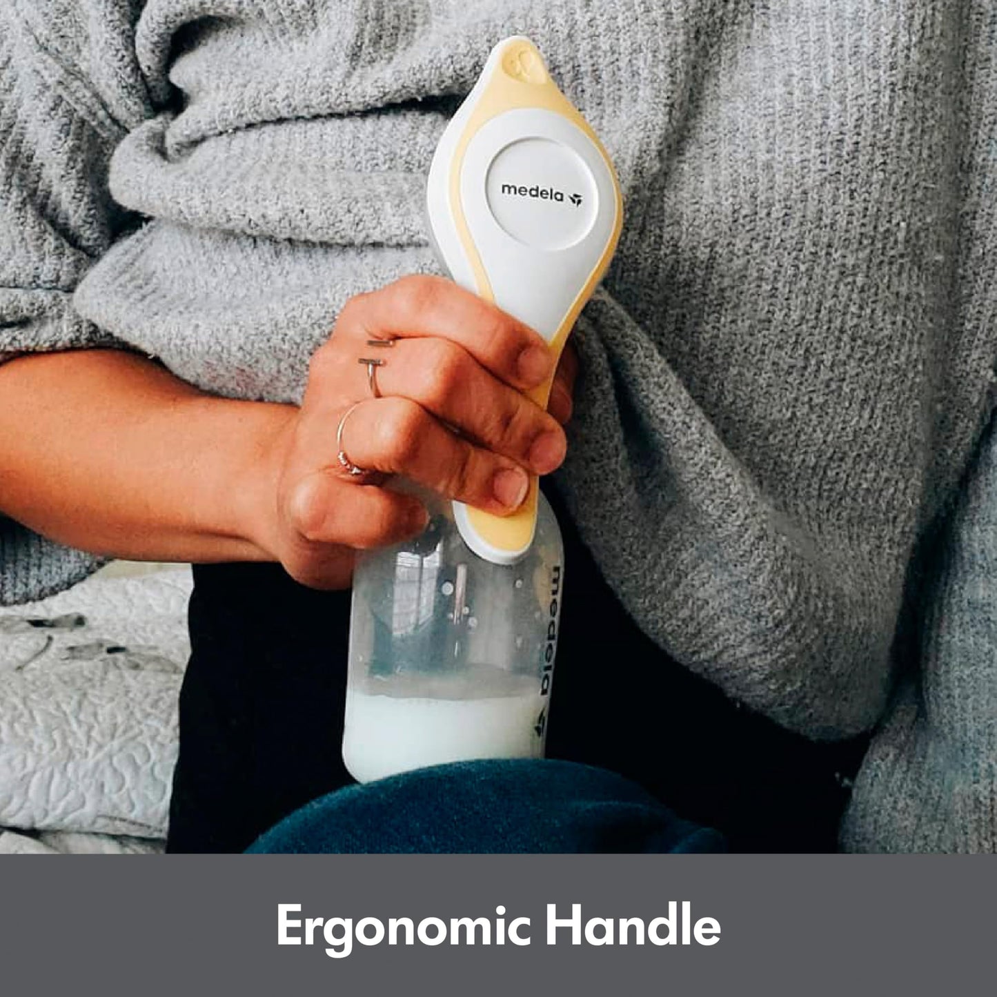 Medela | Extractor de Leche Manual Harmony Flex | Sacaleches Manual | Tiraleches | Contiene: 1 extractor de leche