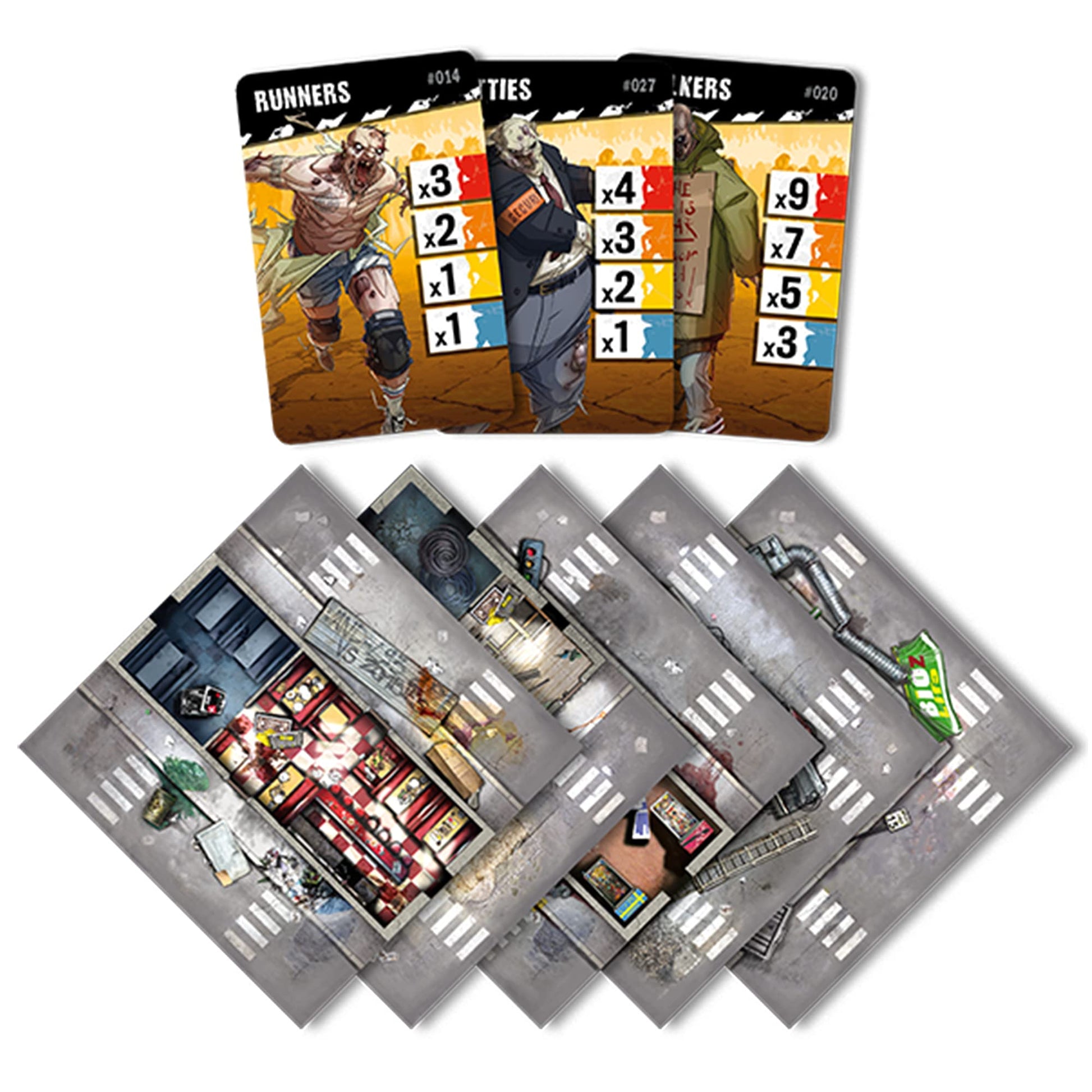 CMON - Segunda edición de Zombicide | Juego de zombis | Juego de mesa cooperativo de miniaturas | Juego de mesa de aventuras de terror | Mayores de 14 años | Para 1 a 6 jugadores | Tiempo promedio de juego de 60 minutos