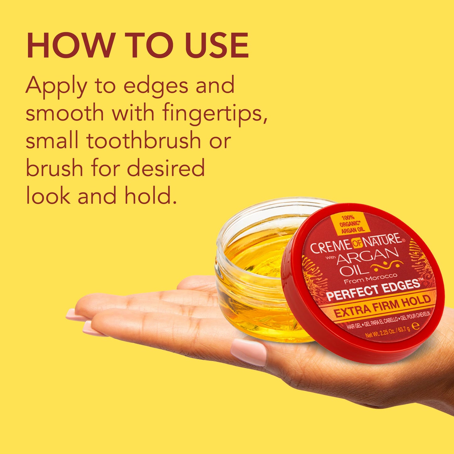 Creme of Nature Argan Oil Perfect Edges Extra Hold (2.25 oz)