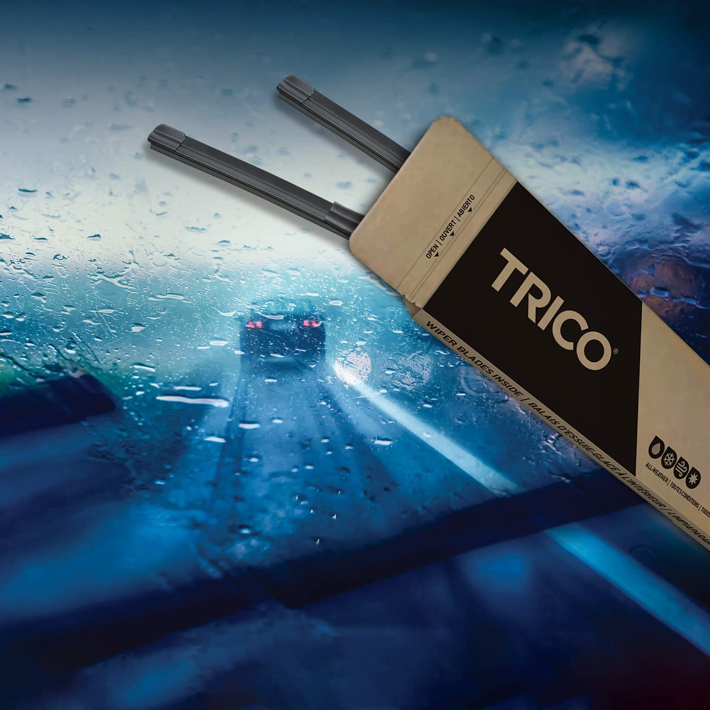 Juego de Limpiaparabrisas TRICO Gold 24 y 16 Pulgadas Visibilidad Superior Todo Clima Súper Premium para Vehículo
