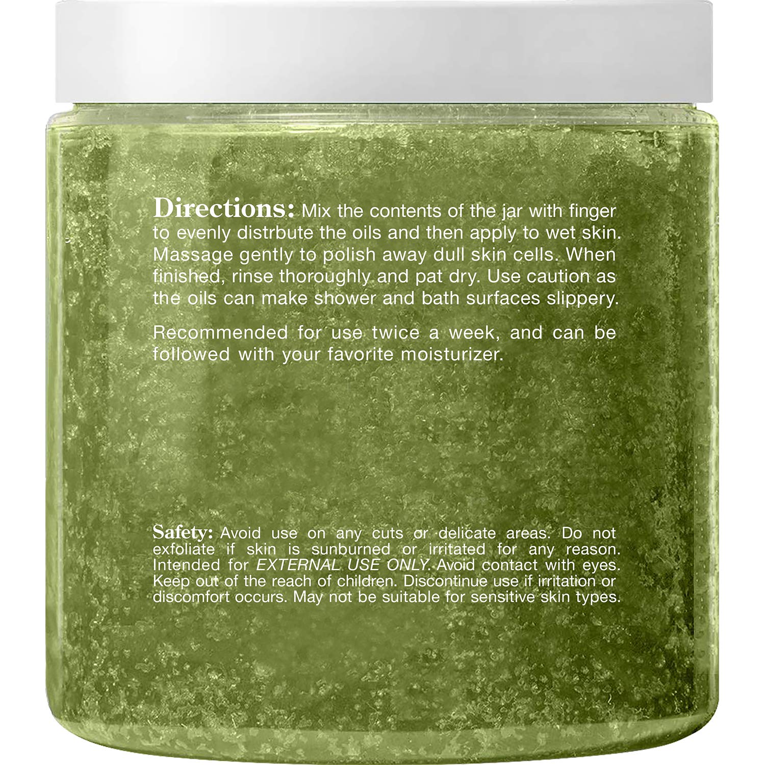 MAJESTIC PURE Matcha Green Tea Body Scrub for All Natural Skin Care - Exfoliating Multi Purpose Body and Facial Scrub Moisturizes and Nourishes Face and Skin - 10 oz - Great Gift for Her