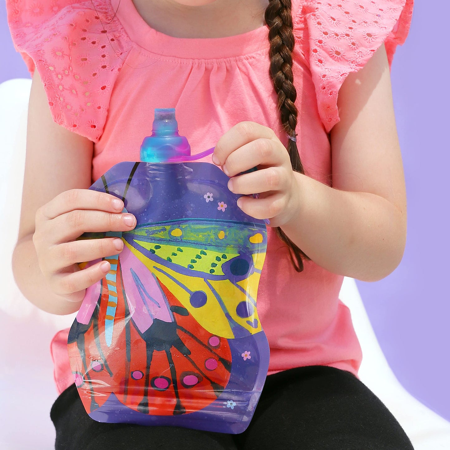 ChooMee Bolsas reutilizables para almacenamiento de alimentos para bebés, sin BPA, a prueba de fugas, para batidos, purés y alimentos para bebés, recargable, doble cierre, fácil de limpiar, parte