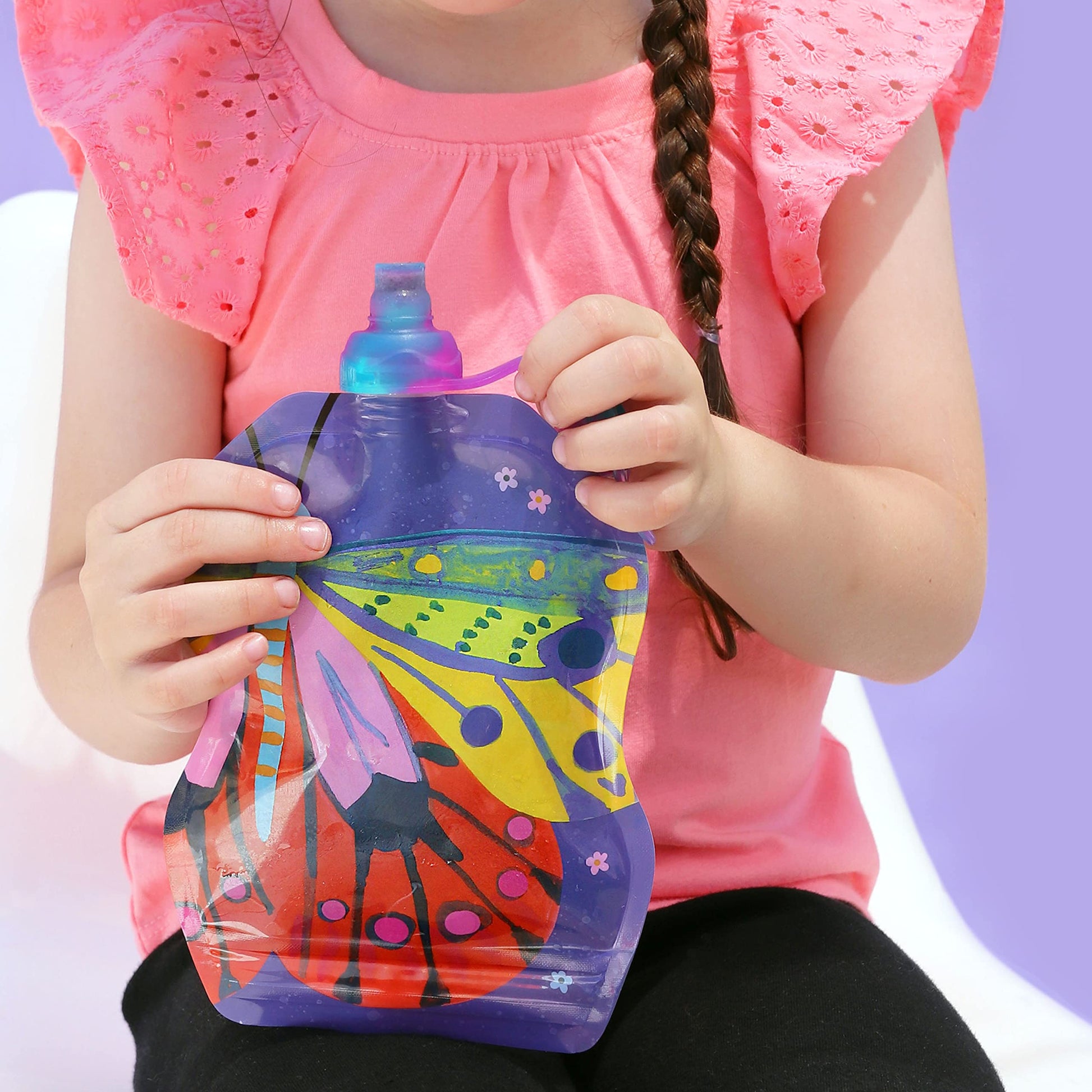 ChooMee Bolsas reutilizables para almacenamiento de alimentos para bebés, sin BPA, a prueba de fugas, para batidos, purés y alimentos para bebés, recargable, doble cierre, fácil de limpiar, parte