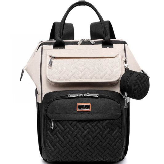 Mochila de Pañales BabbleRoo Gris Multifunción para Mamás y Papás