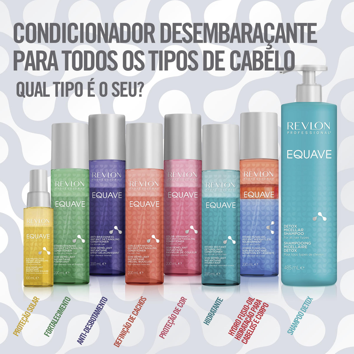 REVLON PROFESSIONAL EQUAVE STRENGTHENING DETANGLING CONDITIONER PARA CABELLO FRAGIL 200ml