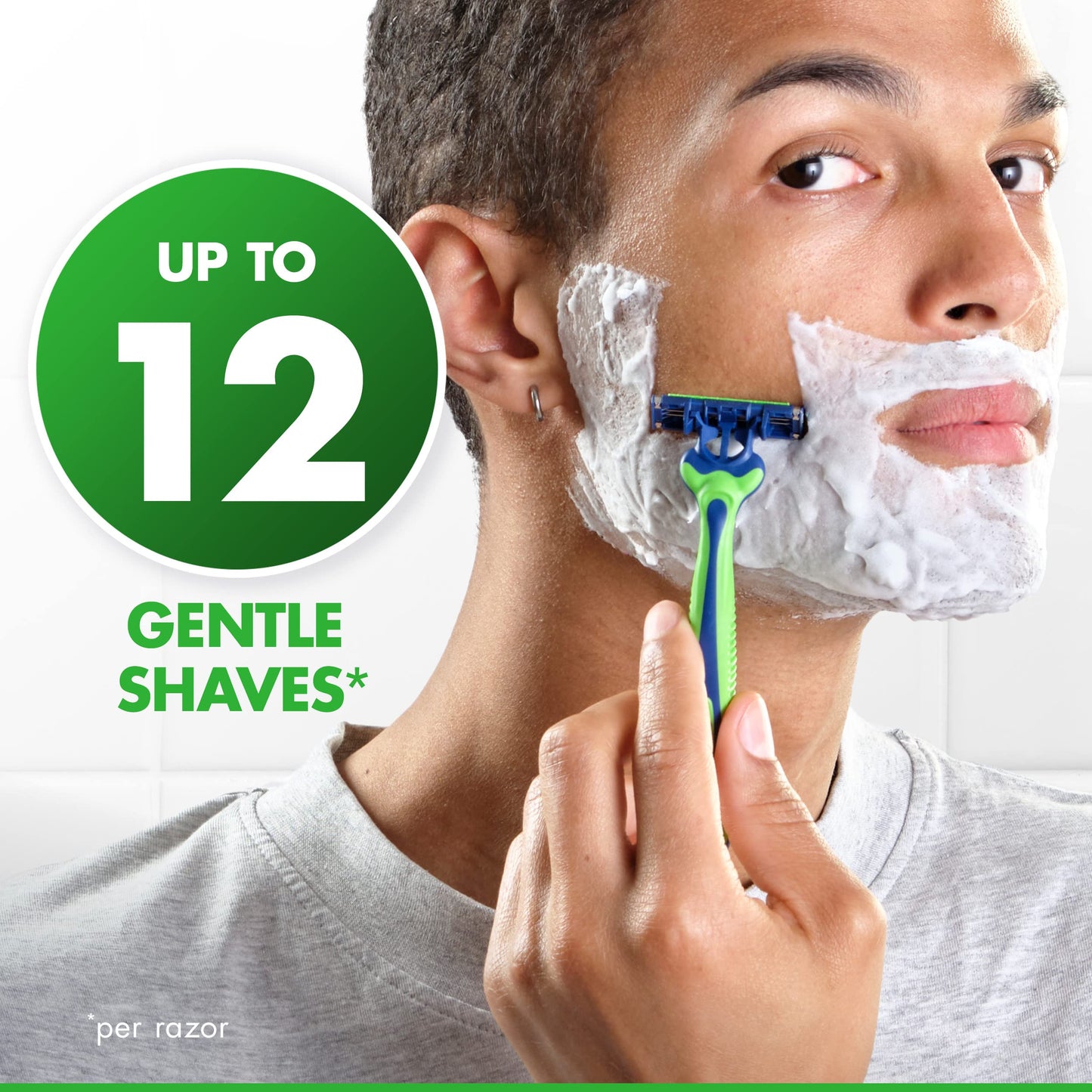 Gillette Sensor 3 Disposable Razors Men's 4 Each
