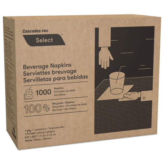 Servilletas CSDN010 Blancas con Pañuelos de Cascadas