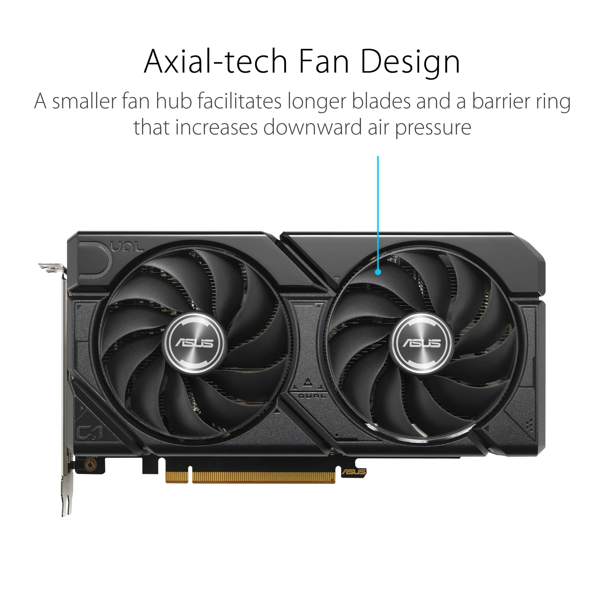 Tarjeta Gráfica ASUS Radeon RX 7600 EVO OC Blanca con 8GB GDDR6 para Desempeño Mejorado