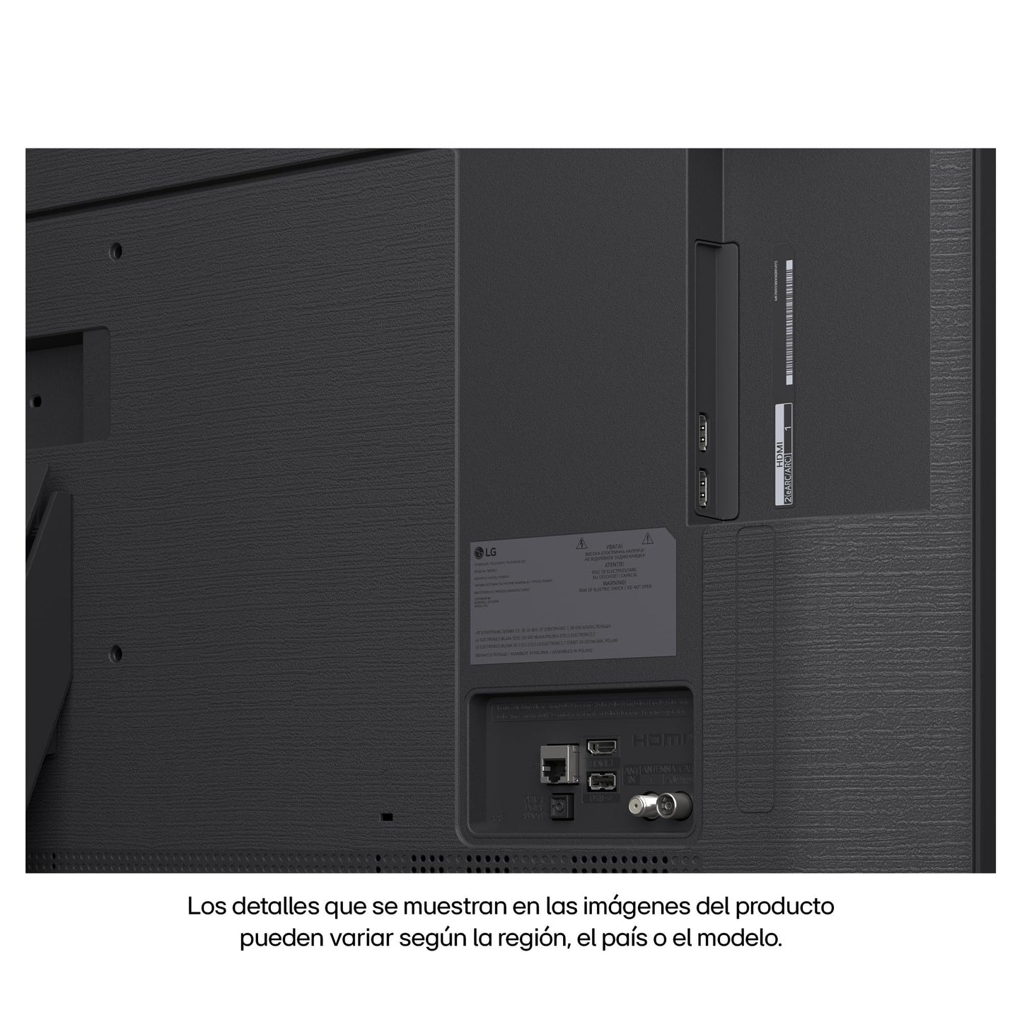 LG Pantalla 55 Pulgadas QNED AI QNED83 4K Smart TV webOS 2025 55QNED83ASG |Sistema Operativo webOS | Identificación de Voz AI | Dynamic QNED Color | Dolby Atmos Channels | Filmmaker Mode