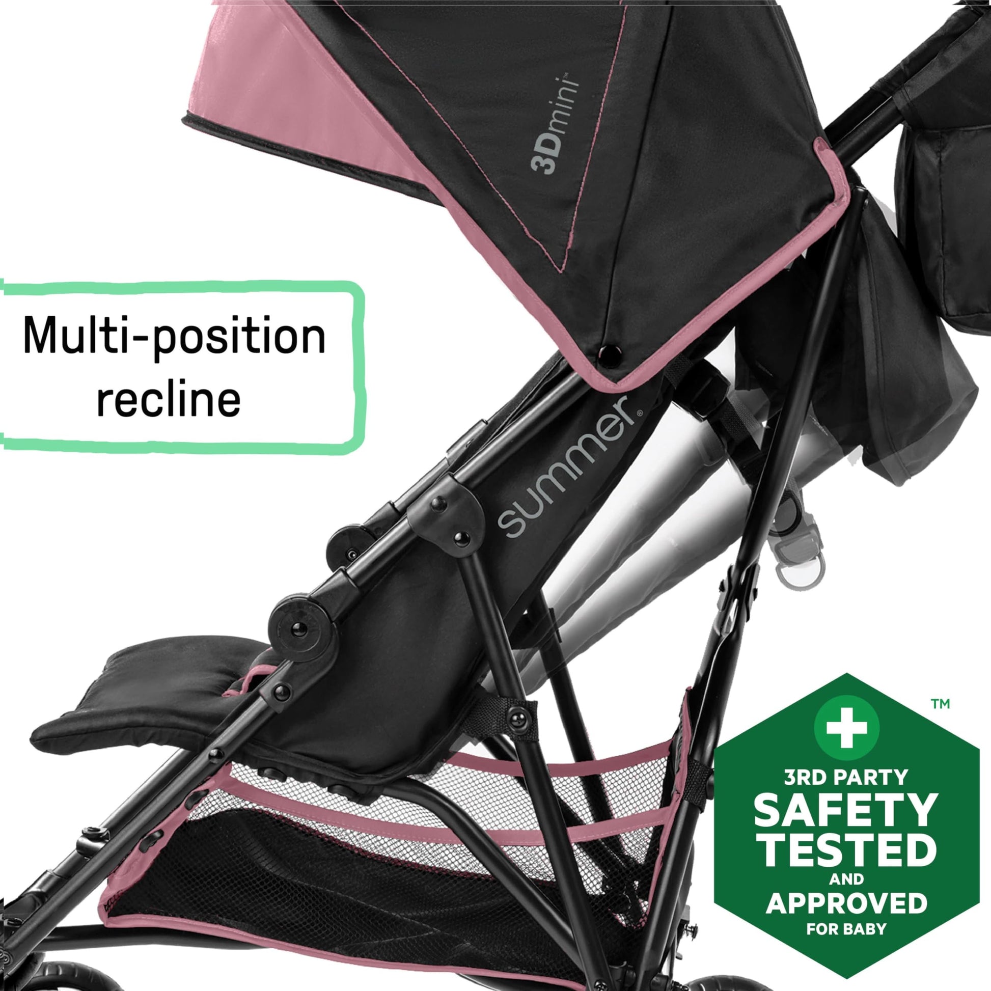 Ingenuity Carriola para Bebés de 6-24 Meses Rosa