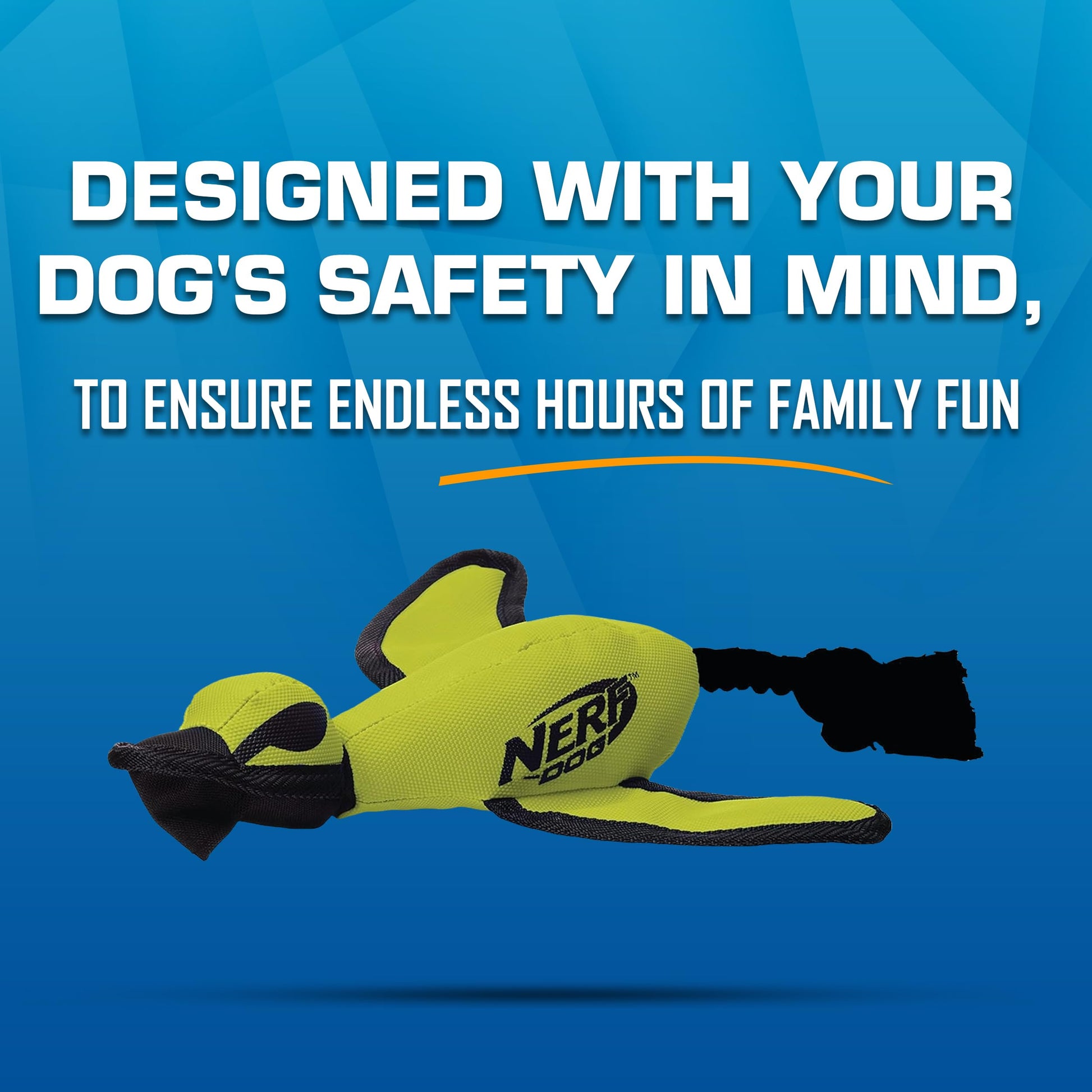 Juguete Interactivo de Nailon Nerf Dog Verde para Lanzamiento Grande