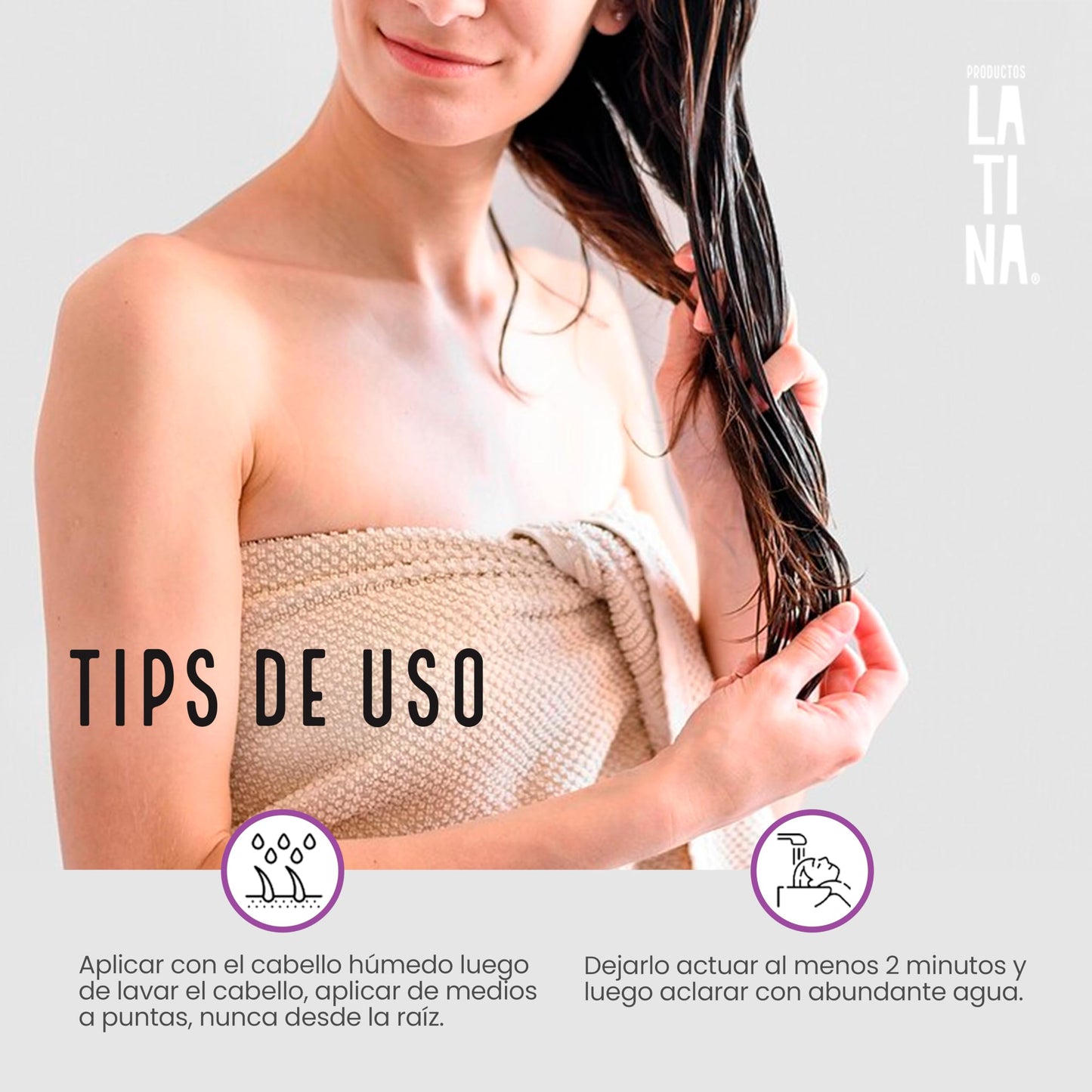 LATINA® | Acondicionador Anti Oxidante | Repara y Proteje - Activador de Rizos | Belleza Mujer - Complementar con Tratamiento para Cabello Maltratado | Anti Frizz Cabello