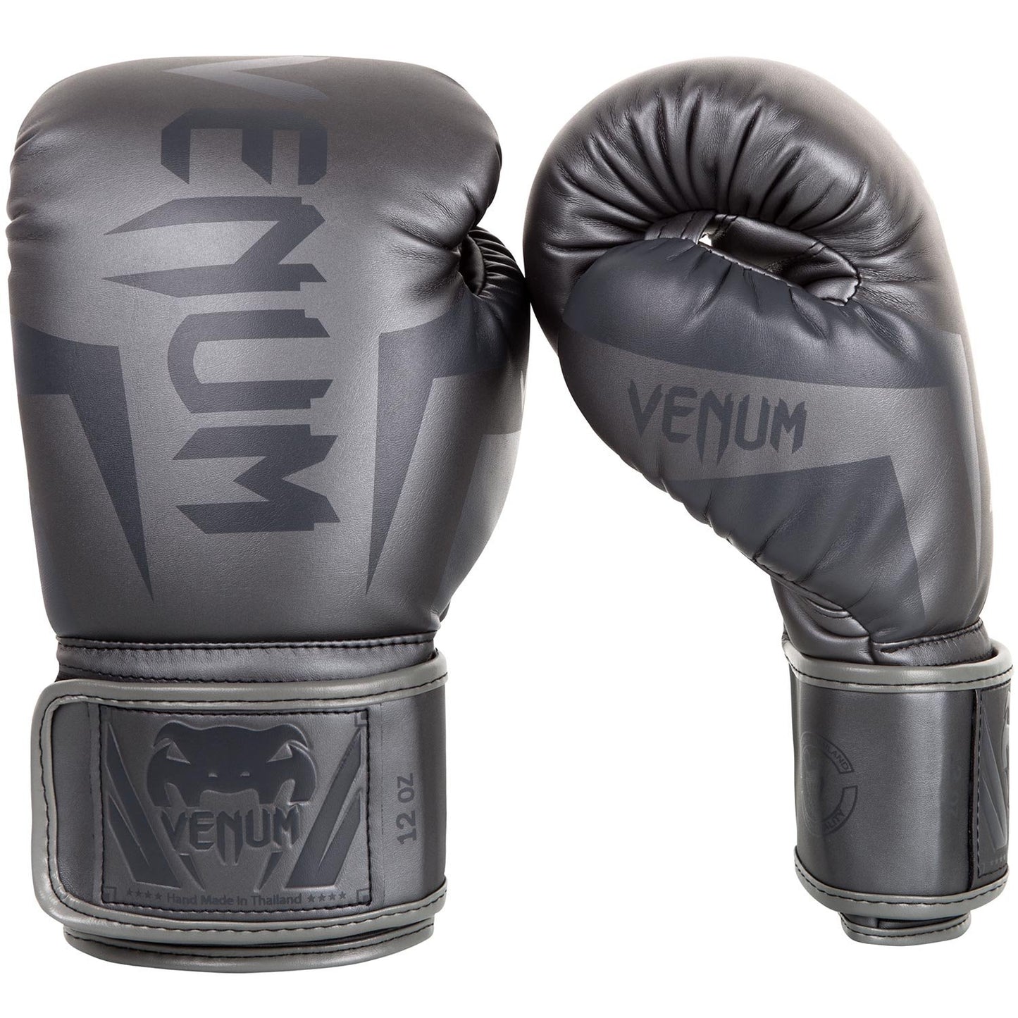 Guantes de Boxeo Venum Elite gris para Hombre