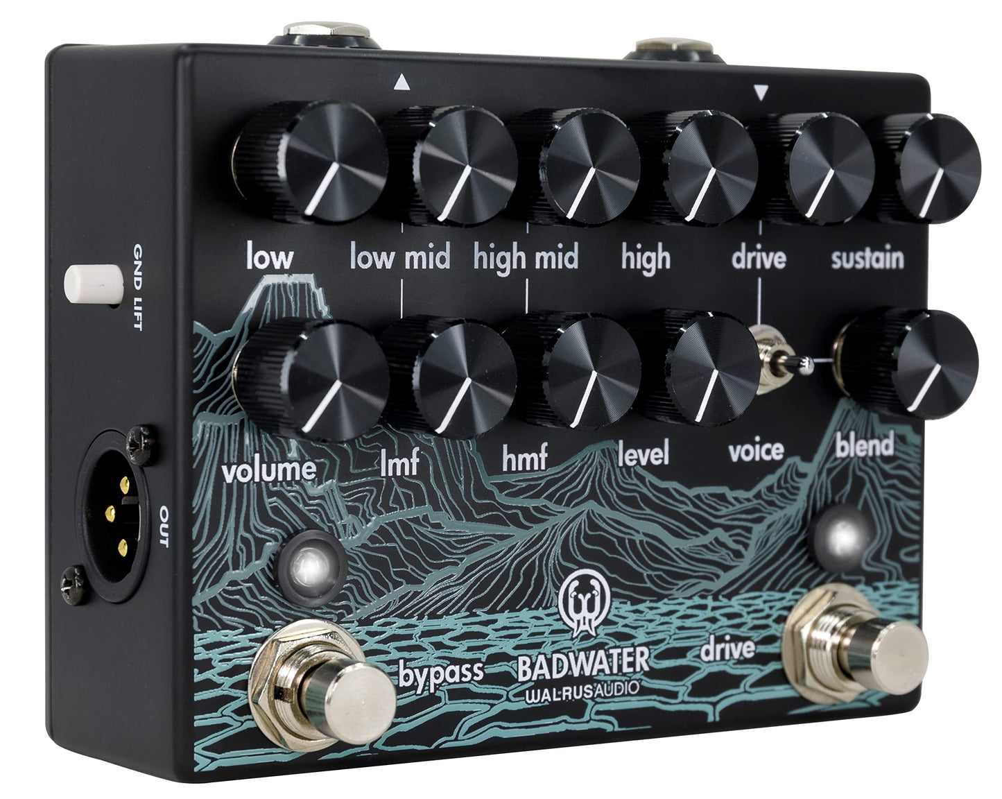 Preamplificador de Bajo Walrus Audio Badwater DI