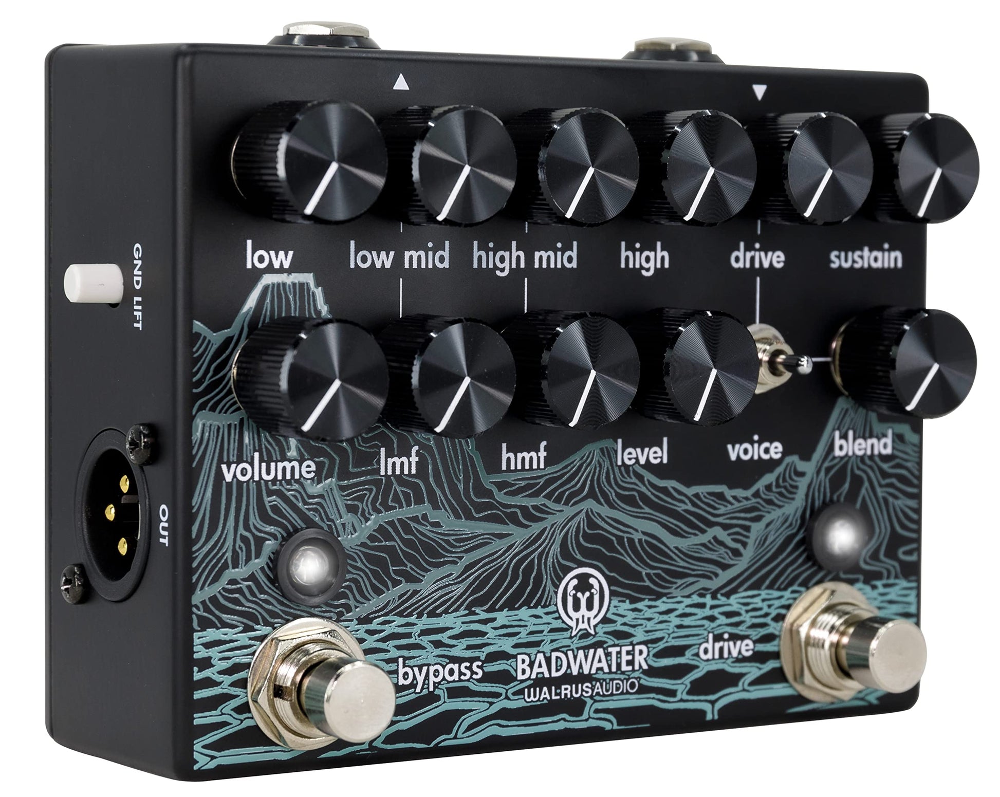 Preamplificador de Bajo Walrus Audio Badwater DI