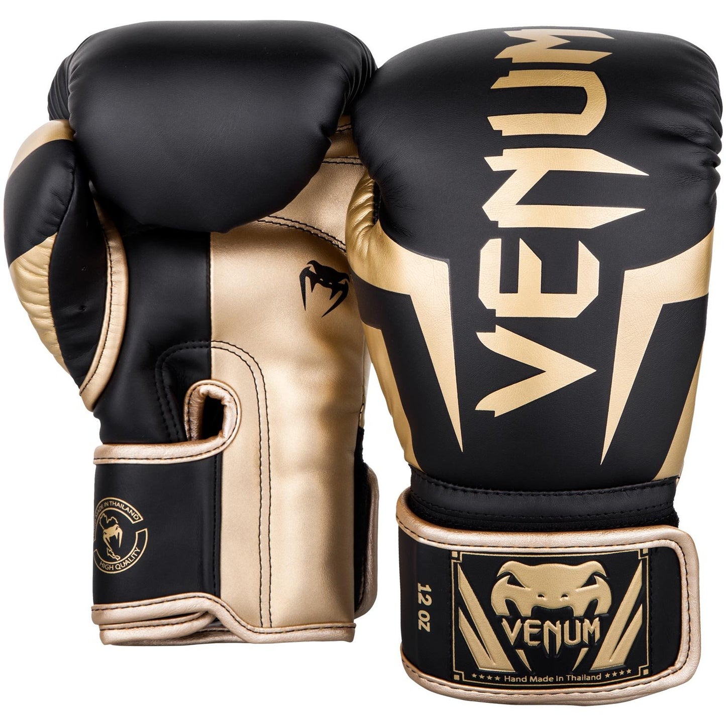 Guantes de Boxeo Venum Elite negro dorado