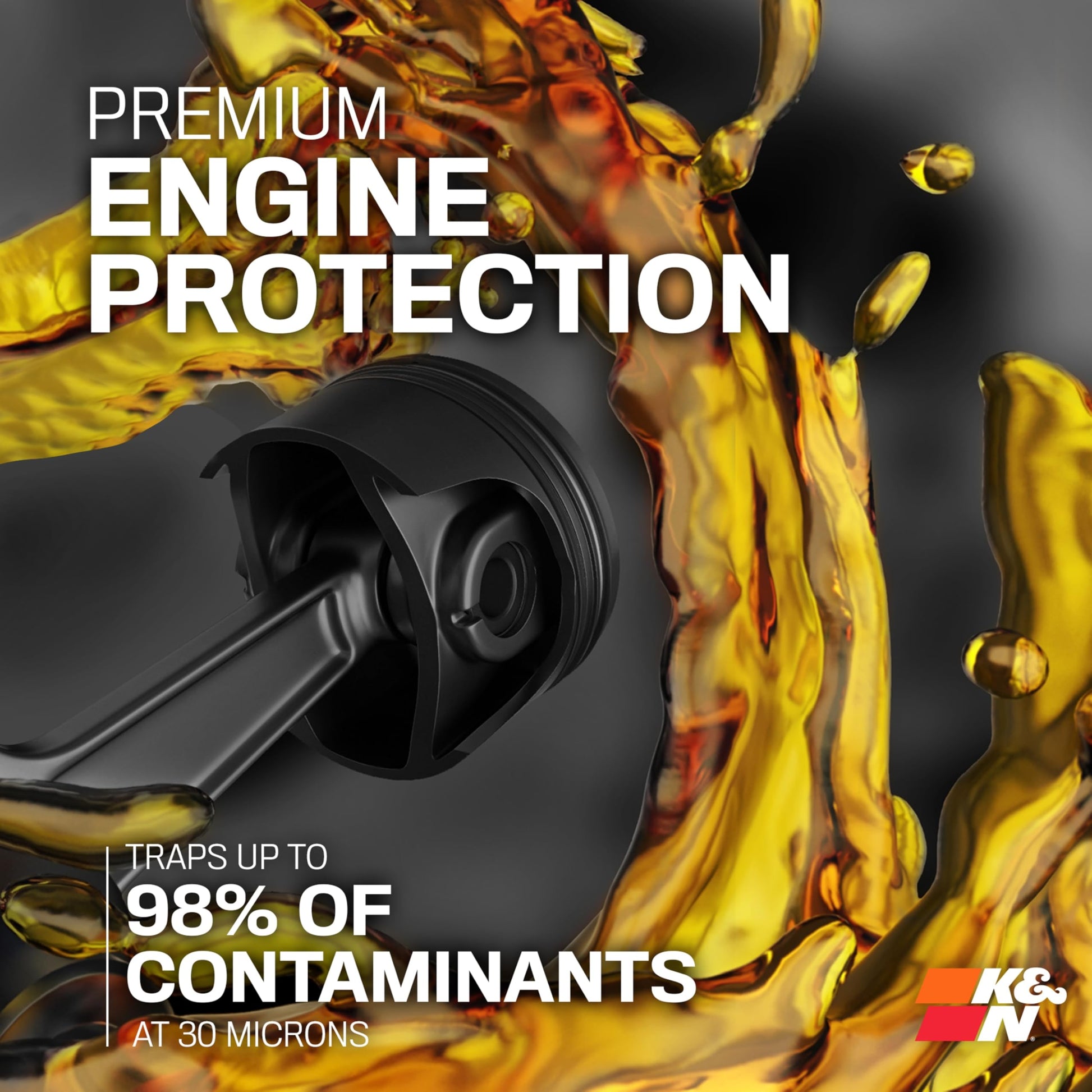 Filtro de Aceite K&N Engineering Premium para Motocicleta
