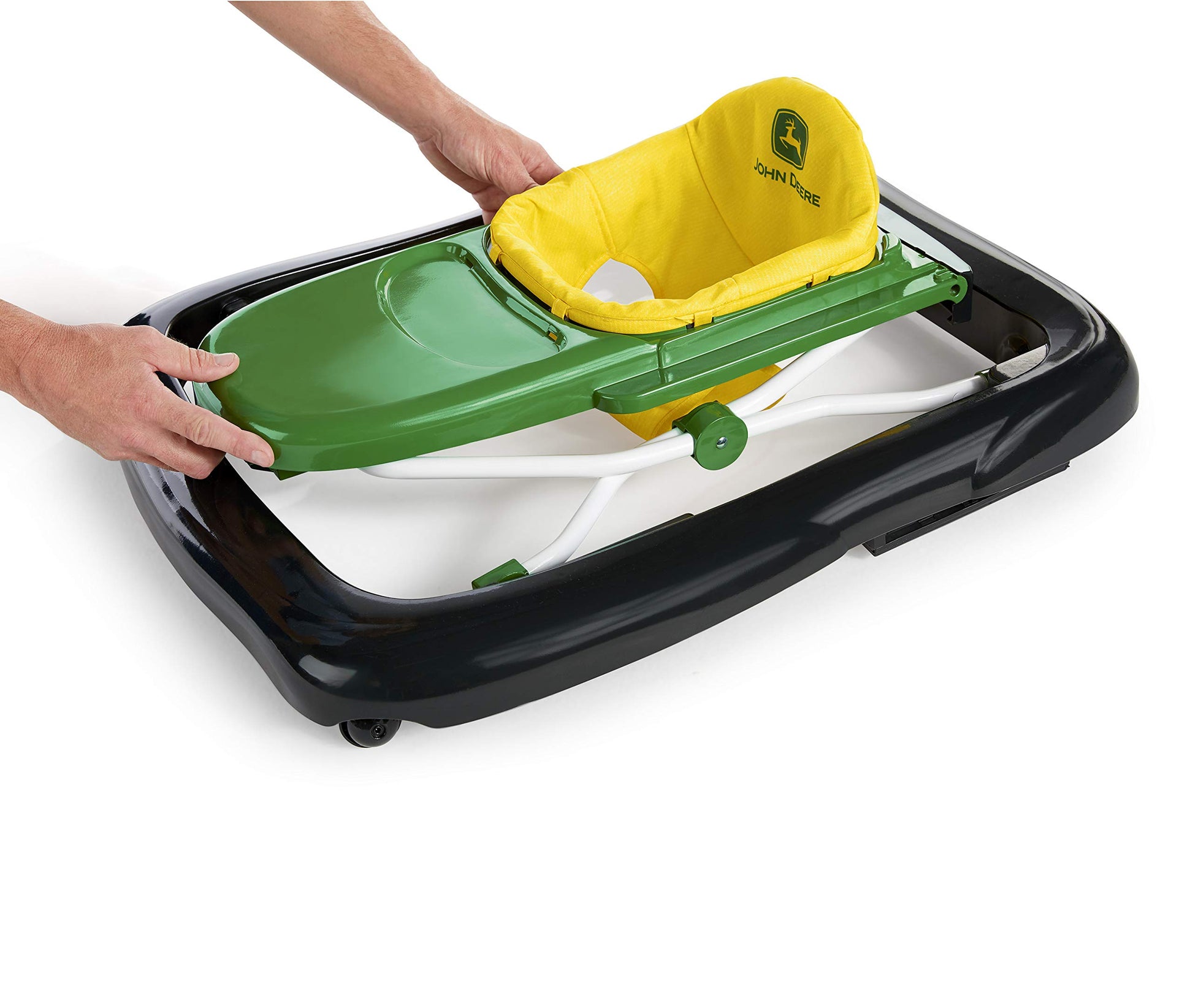 Bright Starts John Deere Gator 3 maneras de jugar Walker, a partir de 6 meses