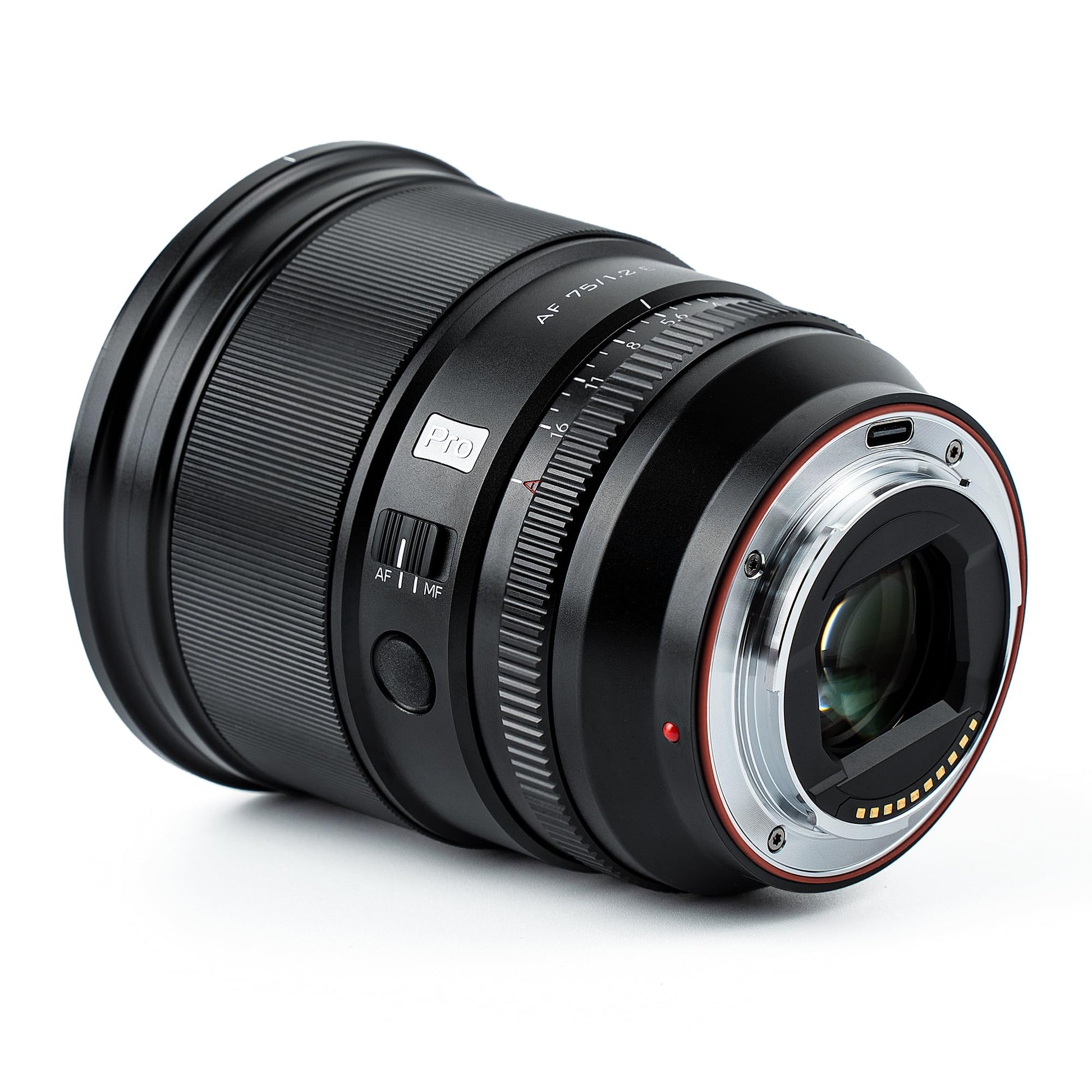 VILTROX PRO 75mm f/1.2 E para Sony e-Mount, 75mm f1.2 Auto Focus Prime Lente para Sony E Mount sin espejo a7 a6700 a6500