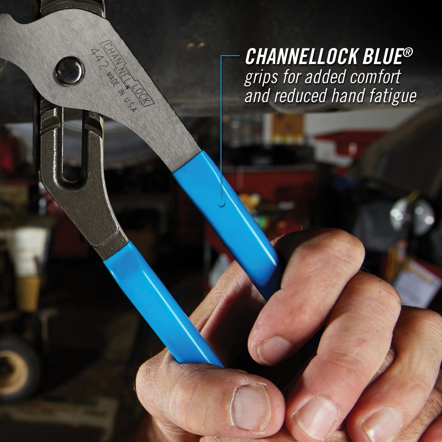 Channellock 442 Pinza de Extensión Mordaza En "V" de 12"