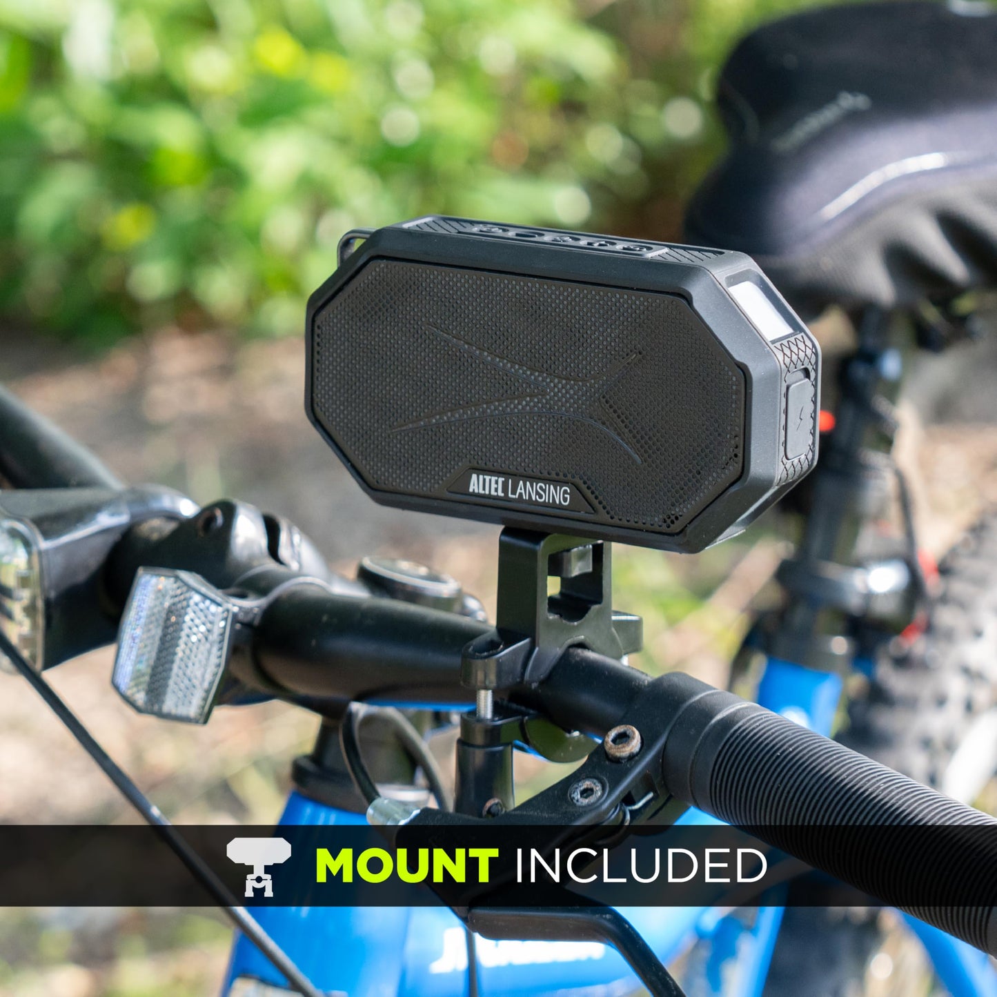 Altec Lansing - Altavoz Bluetooth portátil HYDRAMINI 2.0, IP67 impermeable, altavoz portátil, tiempo de reproducción de 12 horas, emparejamiento inalámbrico, carga rápida USB-C, Bluetooth magnético,