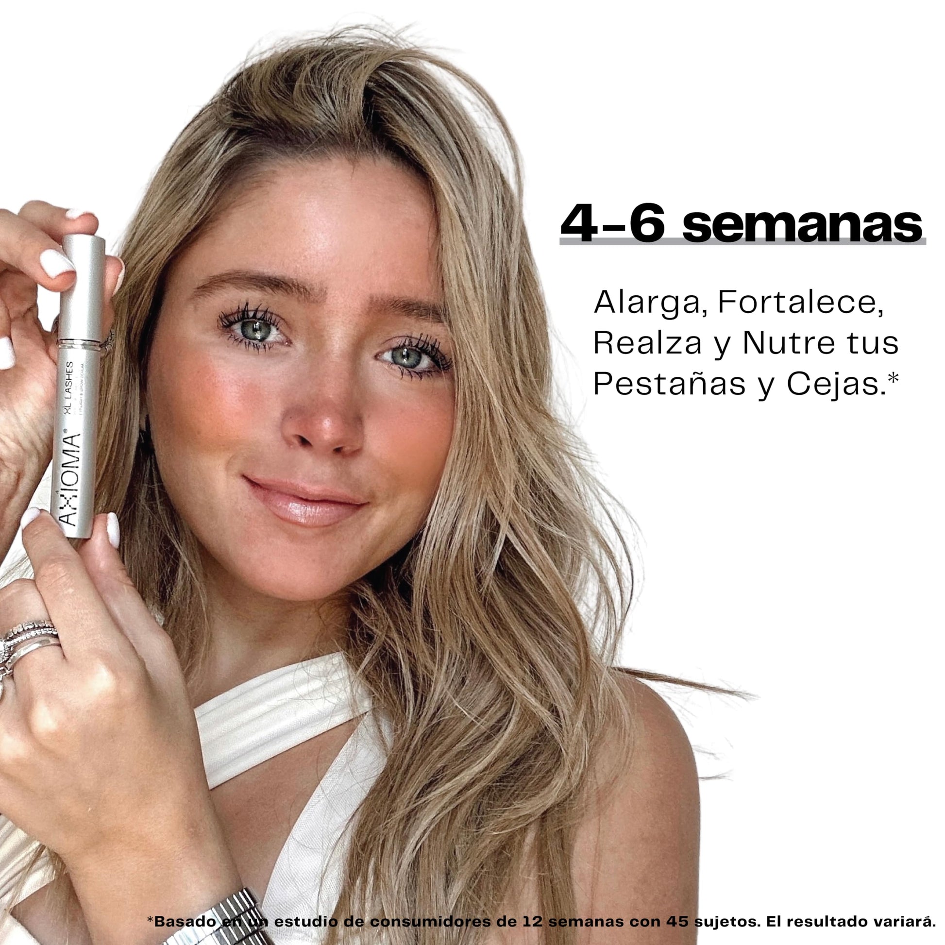 AXIOMA XL Lashes Serum para pestañas amplificador de pestañas y cejas - Eyelash enhancing serum - Serum de pestañas - Serum pestañas - suero para pestañas crecimiento 3 ml