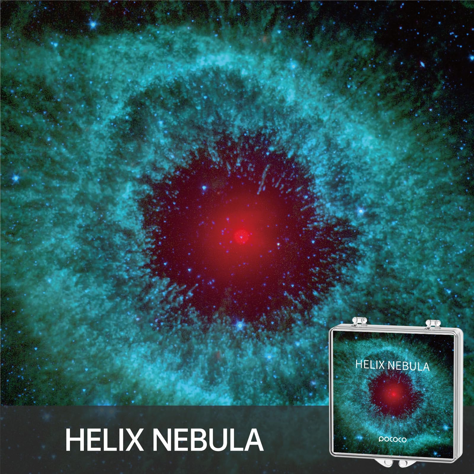 Proyector Galaxy POCOCO Estrella Fija y Nebulosa 5K Ultra HD Litografía de Semiconductores 6 Discos
