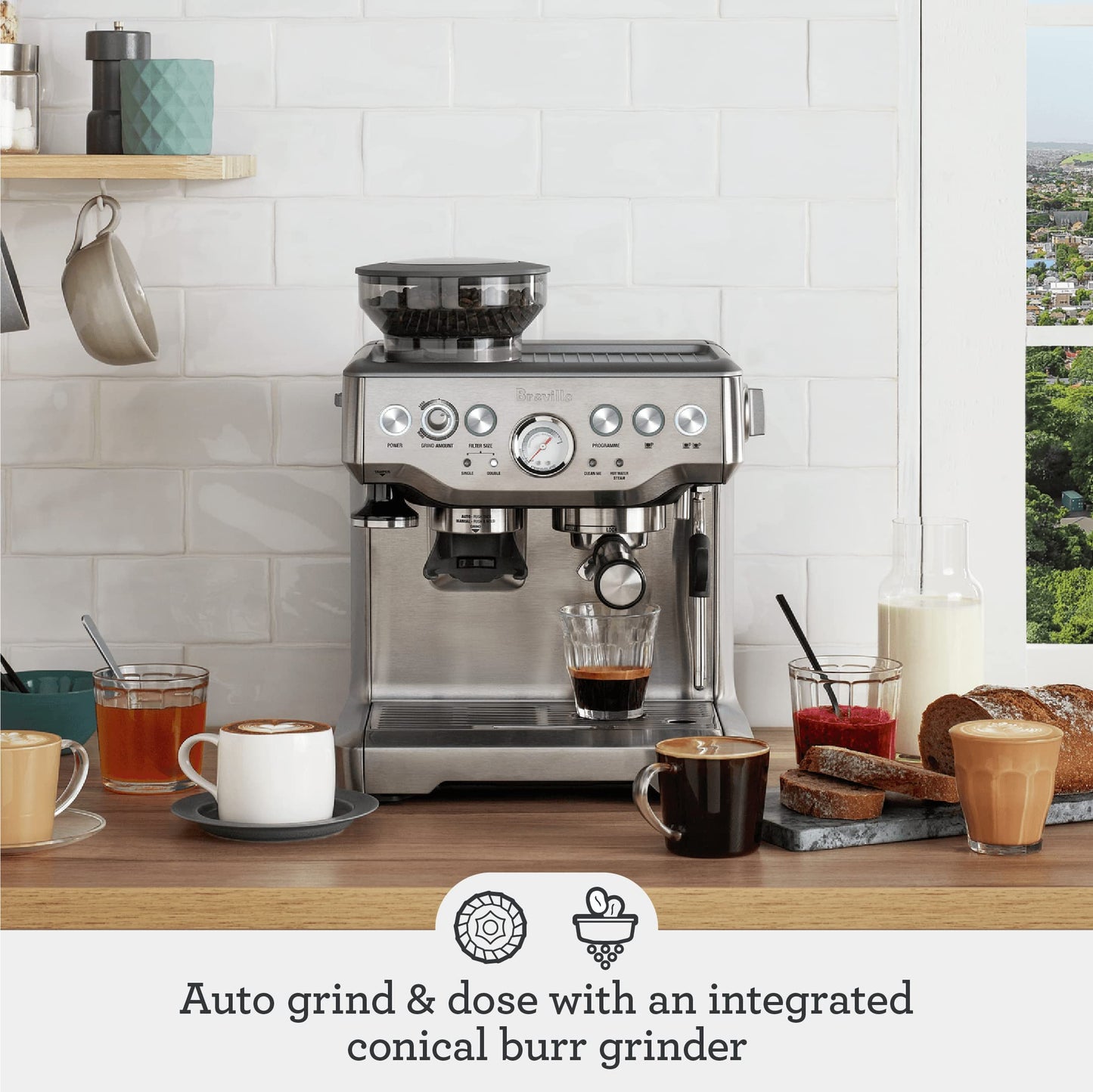 Breville BES870XL Máquina espresso - Cafetera (Máquina espresso)