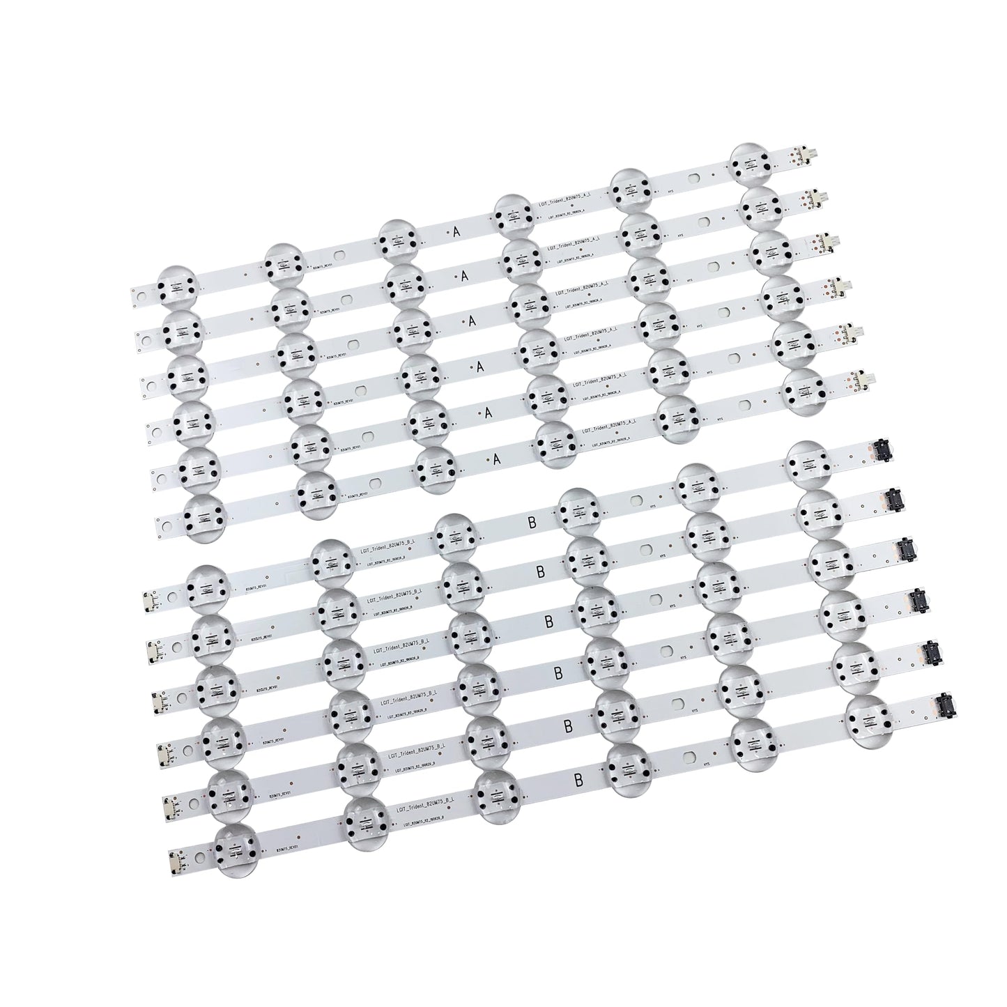 Retroiluminación LED 12 Tiras PANMILED para TV LG 82 Pulgadas UM8070PUA UM8570PUC UM7570PSB UM7600