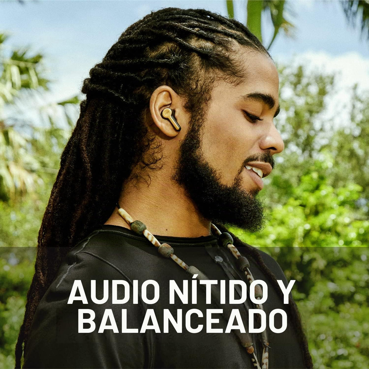 Auriculares Inalámbricos House of Marley Rebel Azul con Micrófono y Materiales Sostenibles