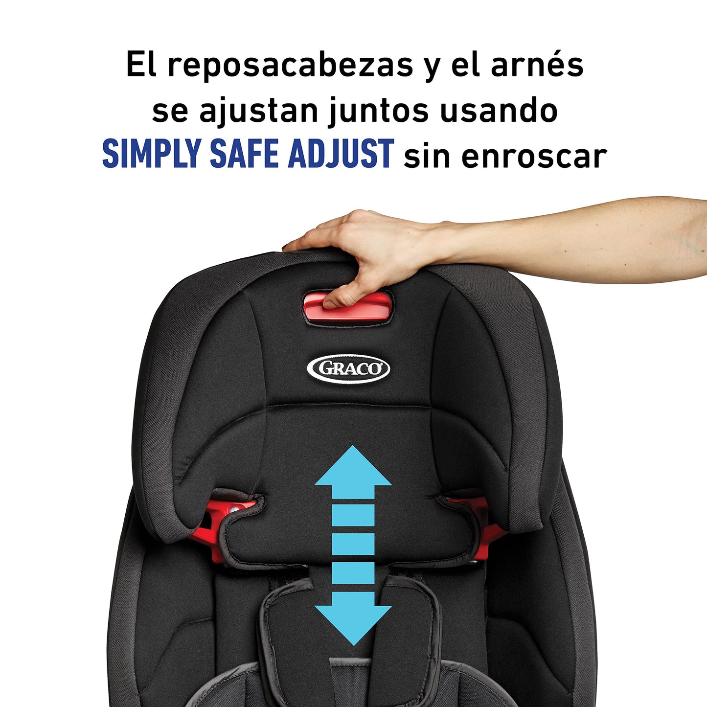 Graco - Asiento de coche Tranzitions 3-en-1 Harness Booster, Proof