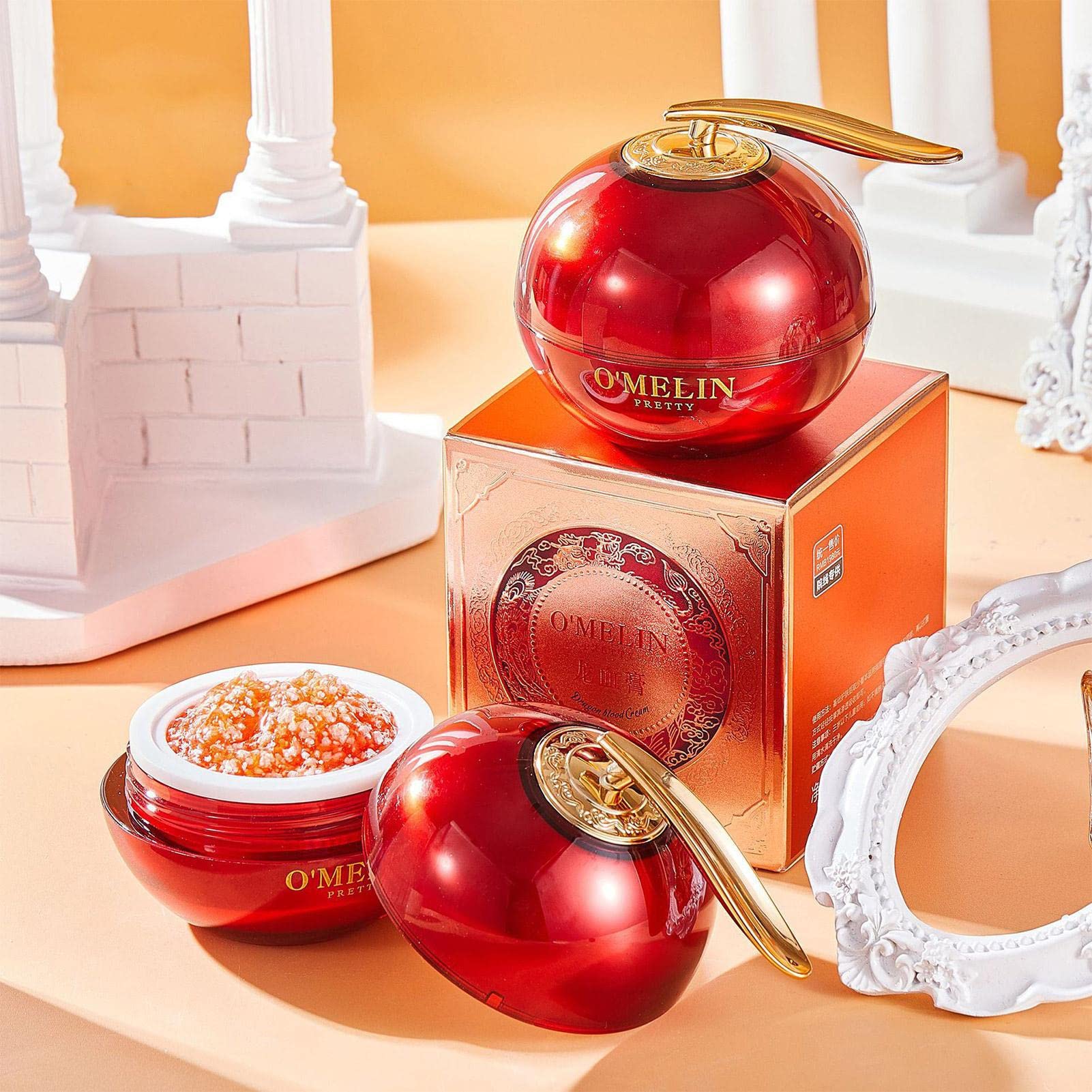smashing Crema Reafirmante Rostro - Crema de Esencia nutritiva de Sangre de dragón - Lift Firm Skin Cream, Crema Facial Hidratante Suavizante Diaria para Reafirmar Y Levantar La Piel Visiblemente 50g