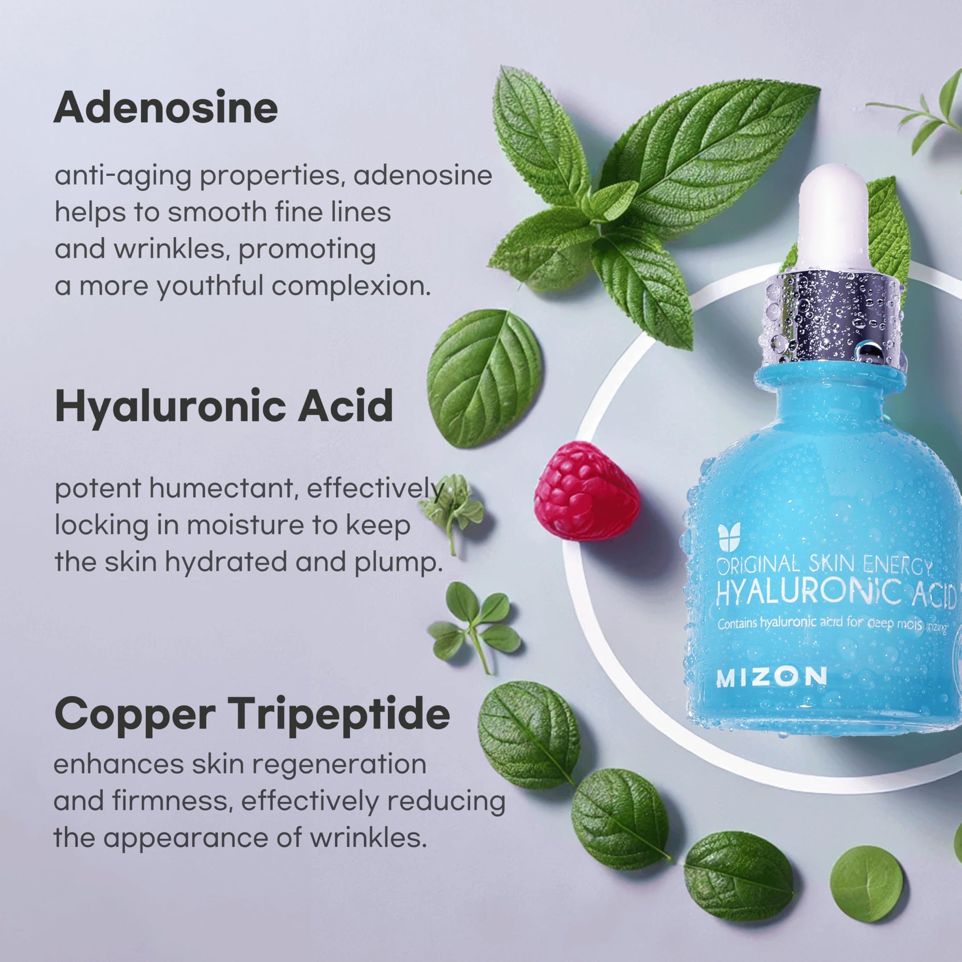 Mizon Original Skin Energy - Hyaluronic Acid 100 - Facial Care - Anti Wrinkle