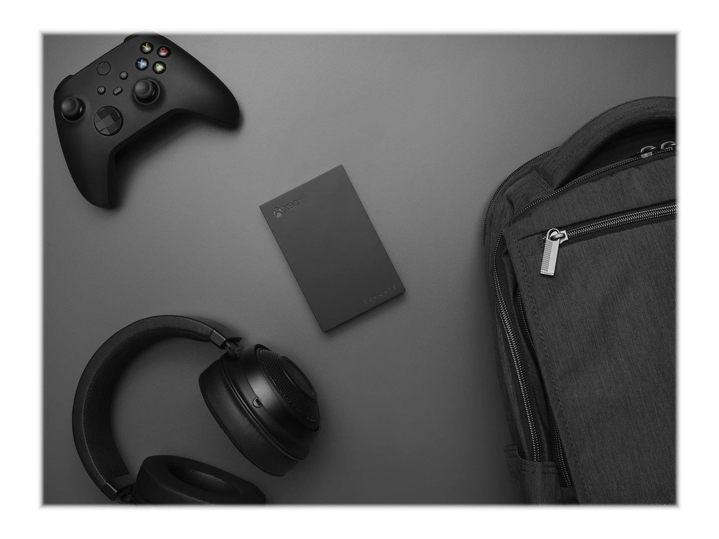 Disco Duro Externo Seagate Negro Barra LED Verde para Xbox 2 TB