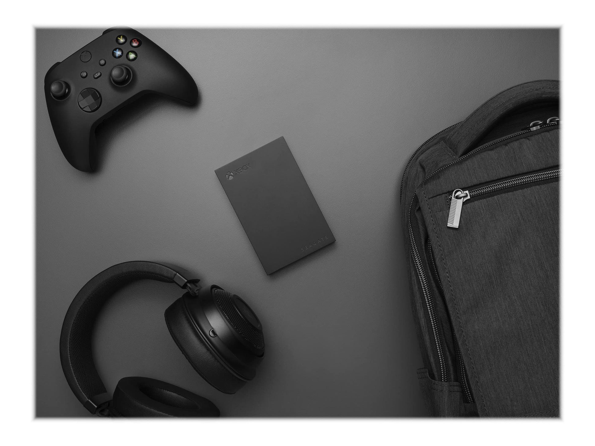 Disco Duro Externo Seagate Negro Barra LED Verde para Xbox 2 TB