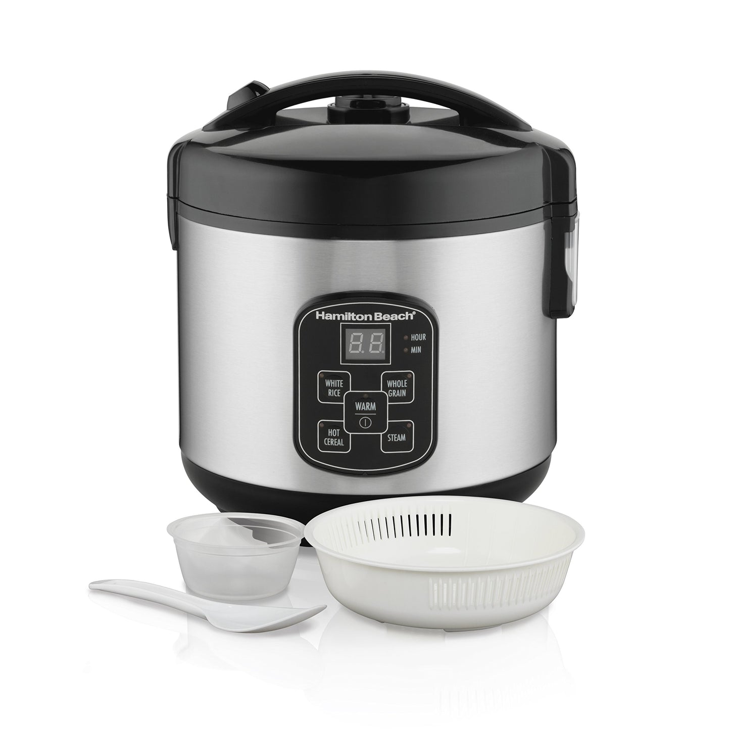 Hamilton Beach - Olla para cereales, Acero inoxidable, 8 tazas, 1