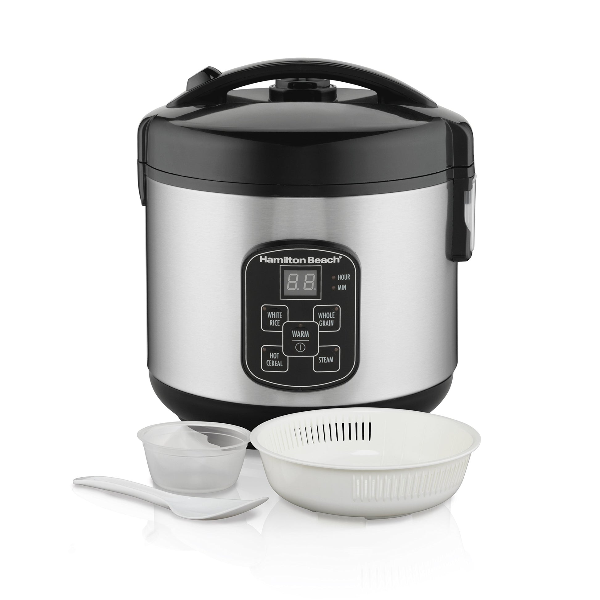 Hamilton Beach - Olla para cereales, Acero inoxidable, 8 tazas, 1