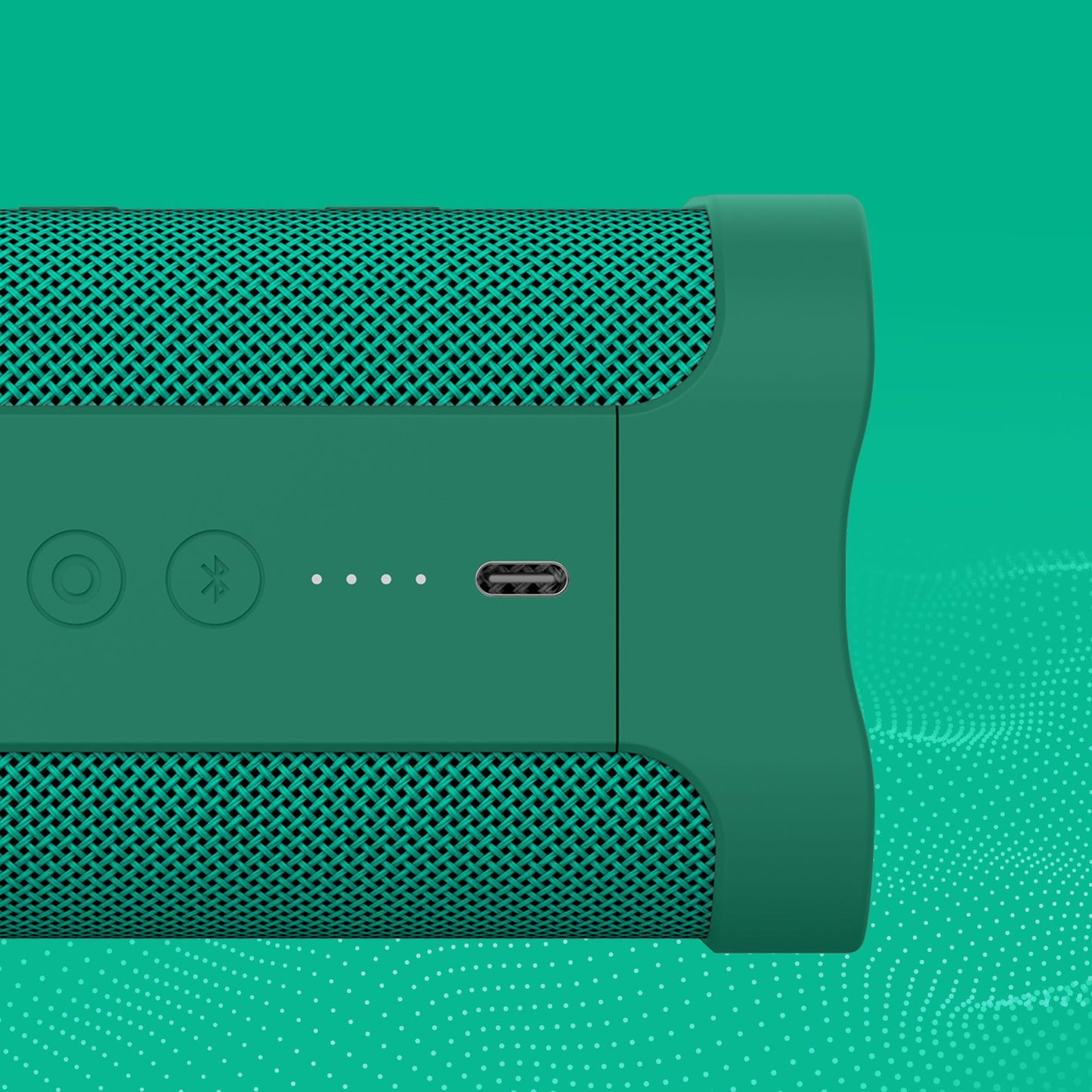 Skullcandy Terrain - Altavoz inalámbrico Bluetooth IPX7 Impermeable con radiadores pasivos duales Personalizados, batería de 14 Horas, muñequera de Nailon y estéreo inalámbrico Verdadero