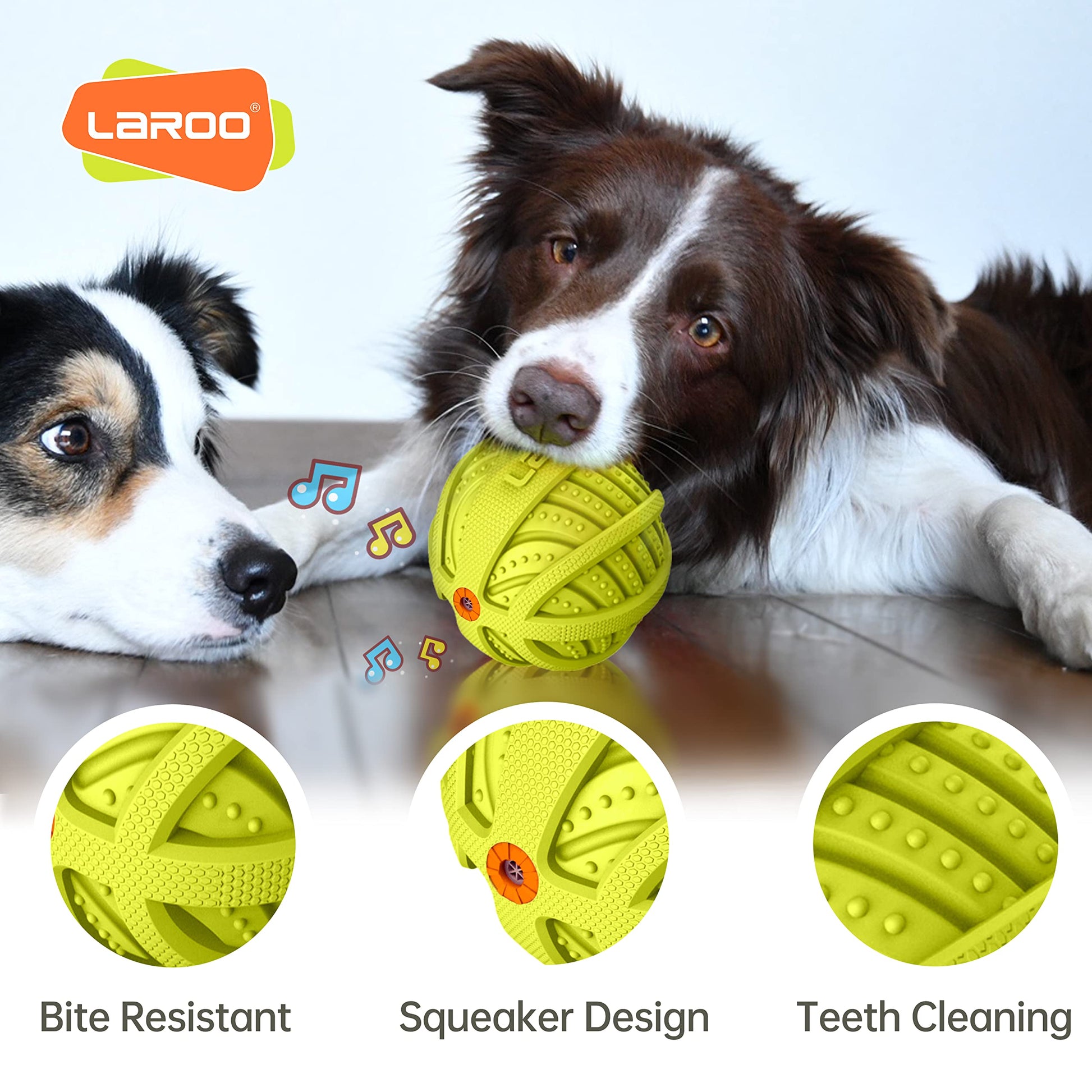 Juguete Interactivo para Perros LaRoo Chirriante Resistente